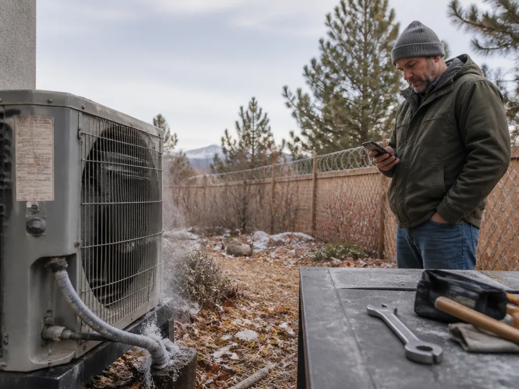 DIY vs when to call a pro for a typical heat pump issue